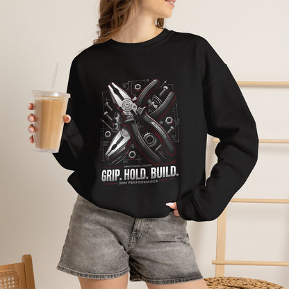 MPM Repair Tools Graphic Crewneck – Rebuild &amp; Rewire Sweatshirt