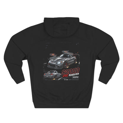 Honda S2000 Racing Hoodie — JDM Sports Car Graphic Fleece | MPM Tuning Design