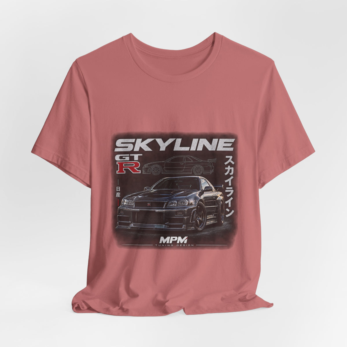 Skyline GT-R Tee — JDM Nissan Car Graphic T-Shirt