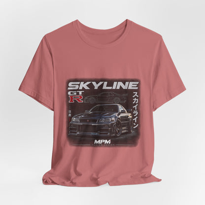 Skyline GT-R Tee — JDM Nissan Car Graphic T-Shirt