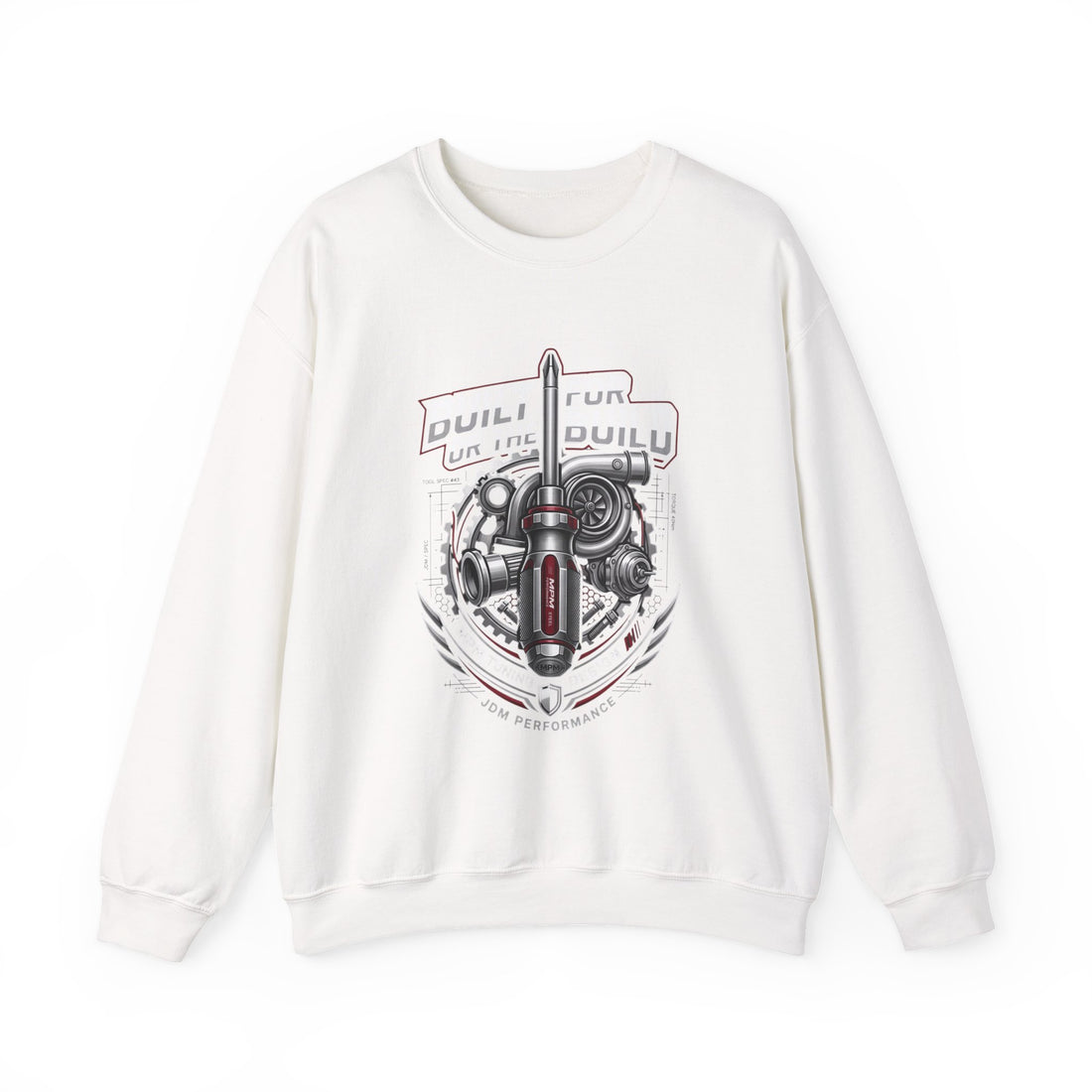 MPM Screwdriver &amp; Gears Mechanic Crewneck