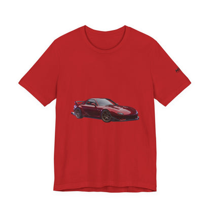 Sports Car Graphic Tee — Red Racing Coupe T-Shirt
