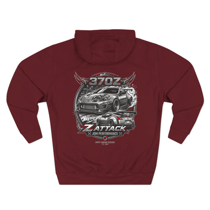 Nissan 370Z Z Attack Racing Hoodie — JDM Graphic Fleece Pullover | MPM Tuning Design