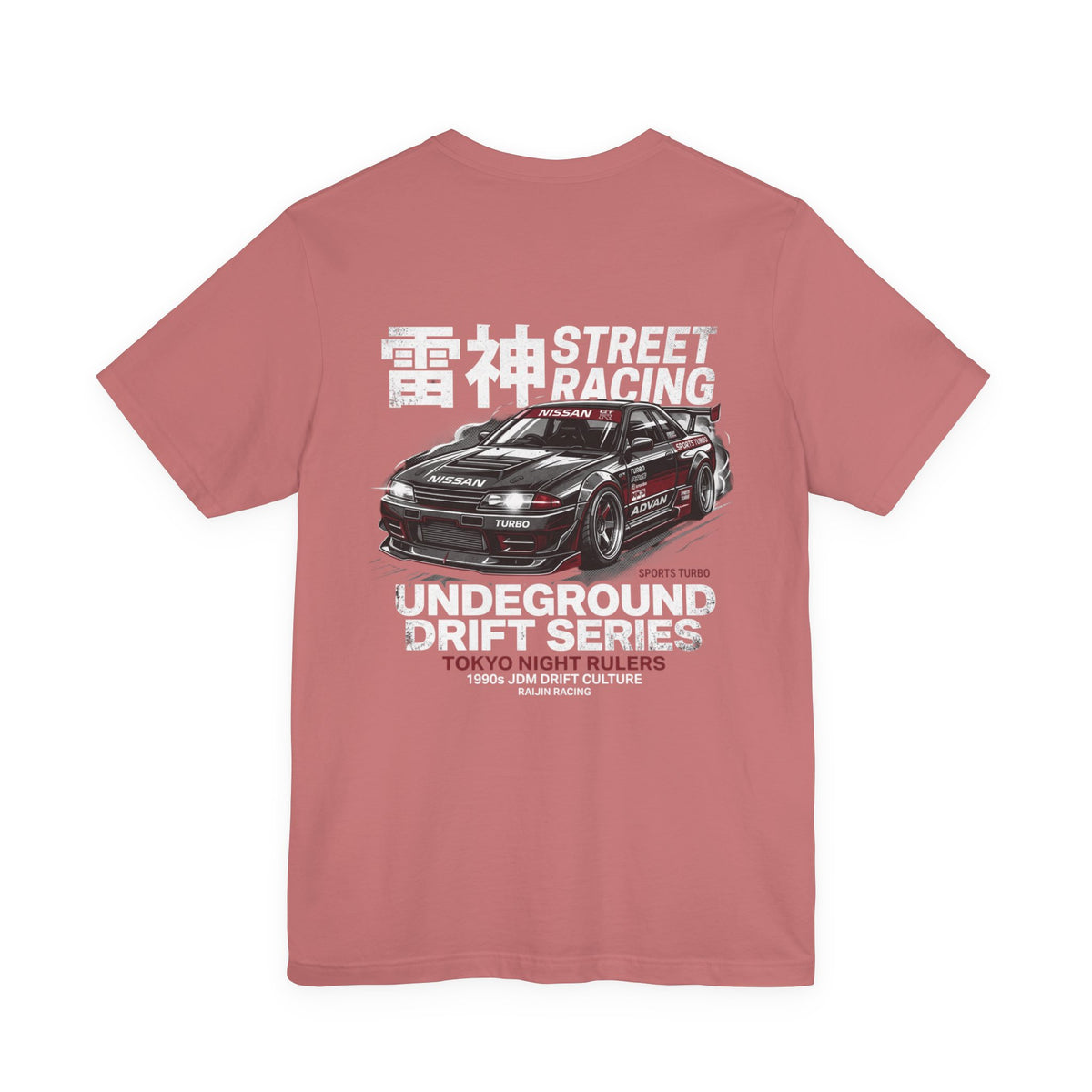 Tokyo Night Rulers Tee — Skyline Car Graphic Racing Tee | MPM Tuning Design