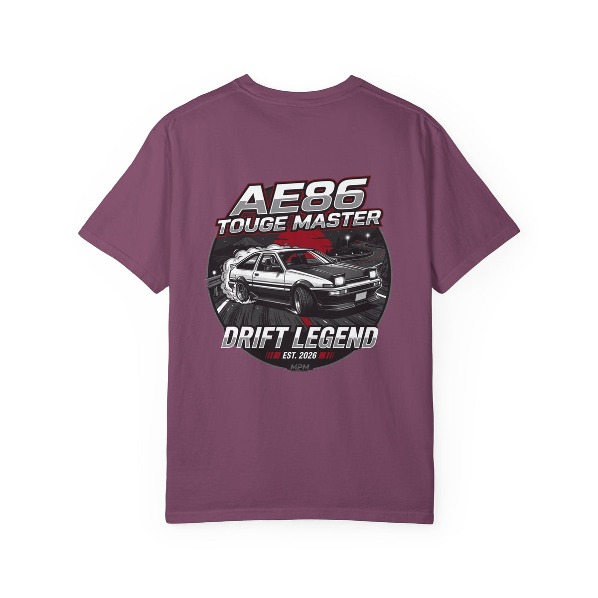 Toyota AE86 Touge Master T-Shirt — Drift Legend JDM Racing Tee | MPM Tuning Design