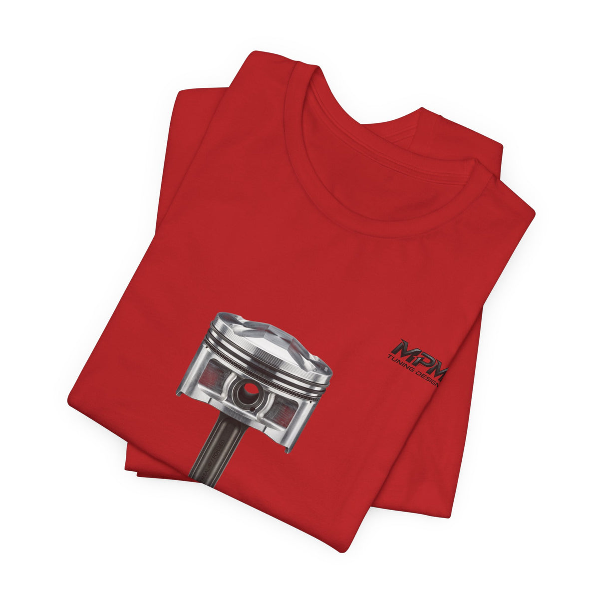 Piston Engine Graphic Tee — Automotive T-Shirt | MPM Tuning Design