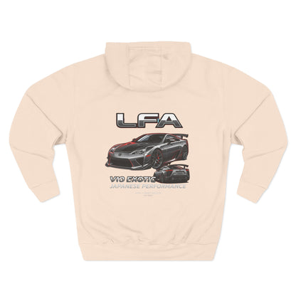 Lexus LFA V10 Exotic Performance Hoodie — Car Graphic Fleece | MPM Tuning Design