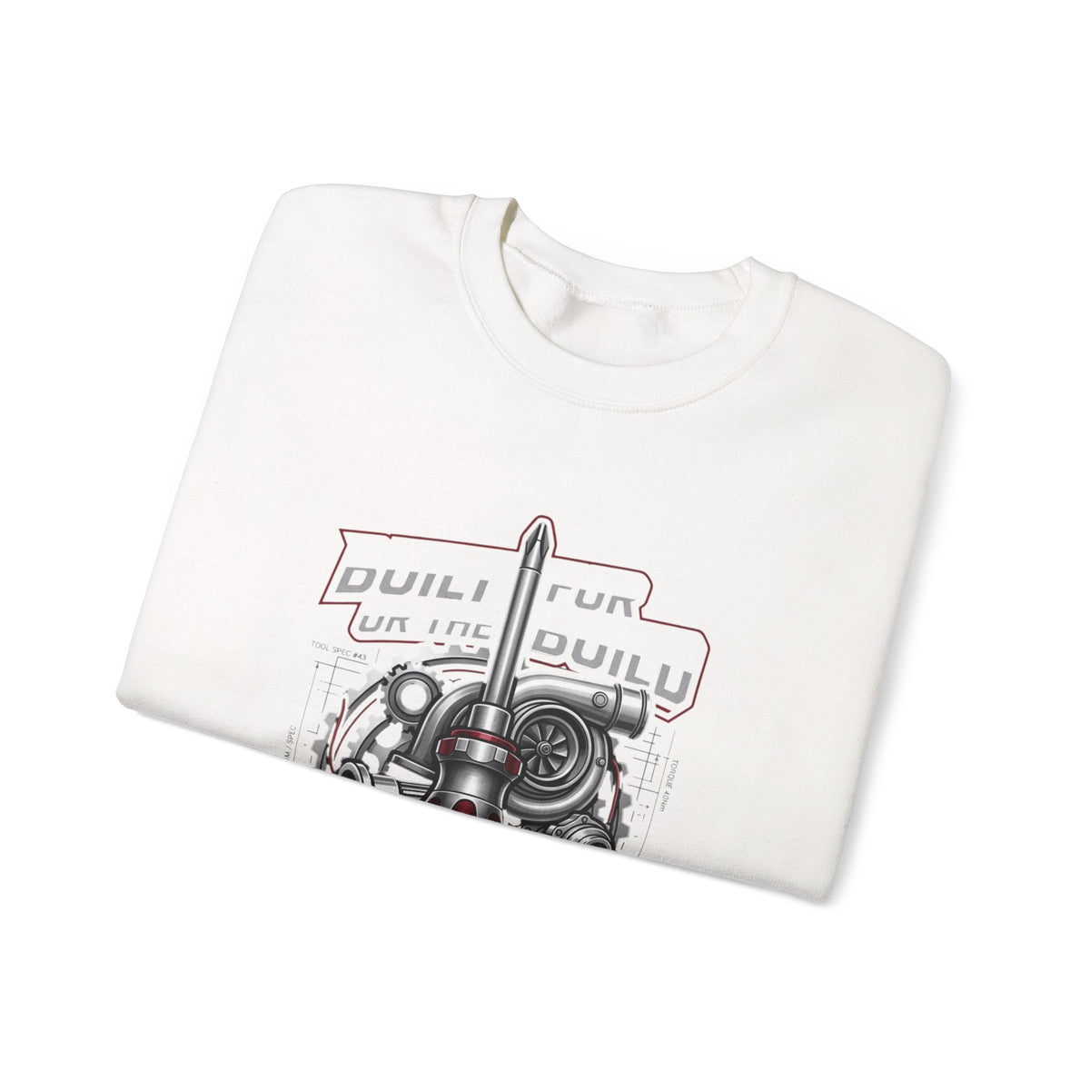 MPM Screwdriver &amp; Gears Mechanic Crewneck Sweatshirt – Garage Edition