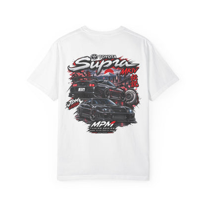 Toyota Supra MKIV Graphic T-Shirt — JDM Street Racing Tee | MPM Tuning Design