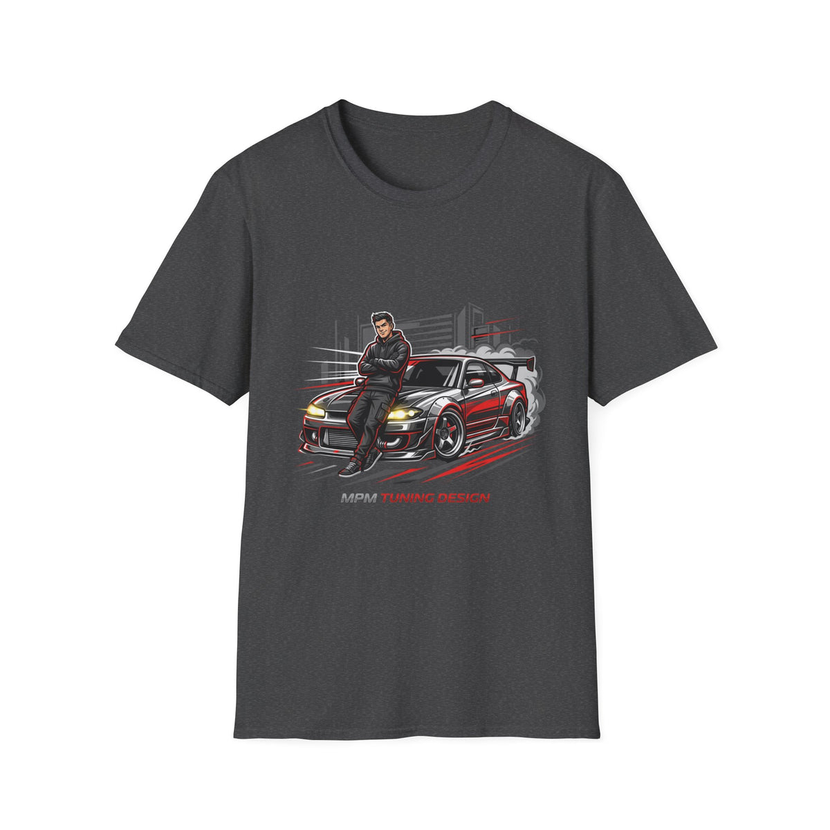 Car T-Shirt — Street Racing Crew Tee with Tuning Design Graphic | MPM Tuning Design