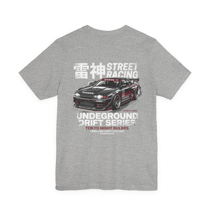 Tokyo Night Rulers Tee — Skyline Car Graphic Racing Tee | MPM Tuning Design