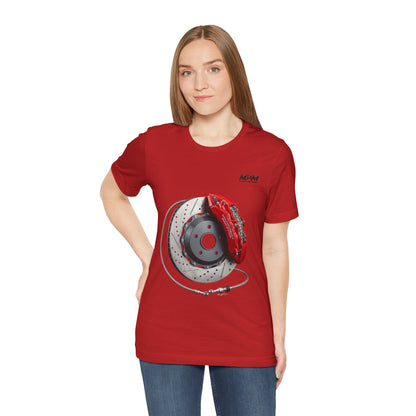 Brake Caliper Graphic Tee — Motorsport Disc Brake T-Shirt | MPM Tuning Design