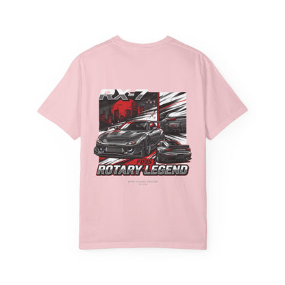 Mazda RX-7 Rotary Legend T-Shirt — JDM Sport Car Graphic Tee | MPM Tuning Design