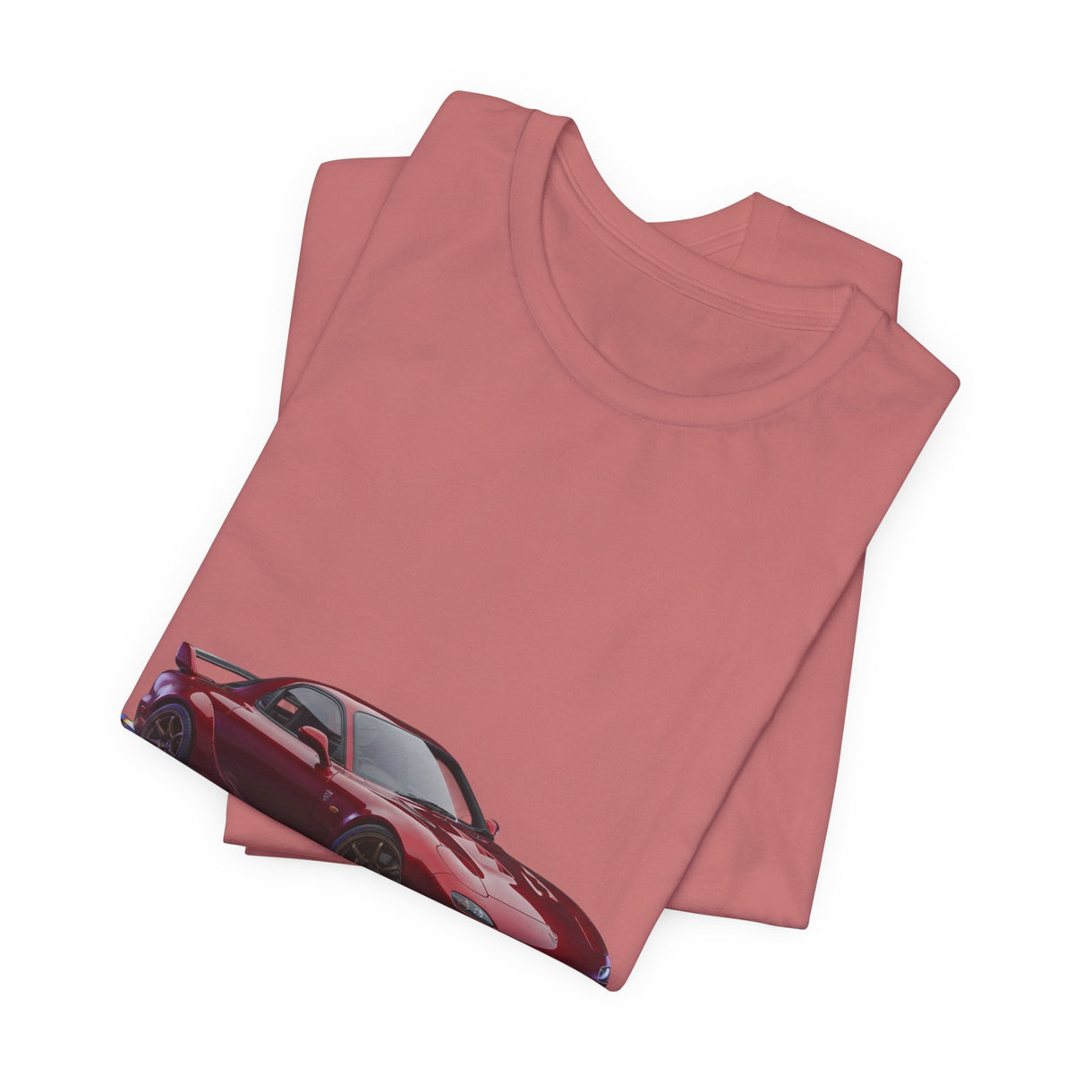 Sports Car Graphic Tee — Red Racing Coupe T-Shirt