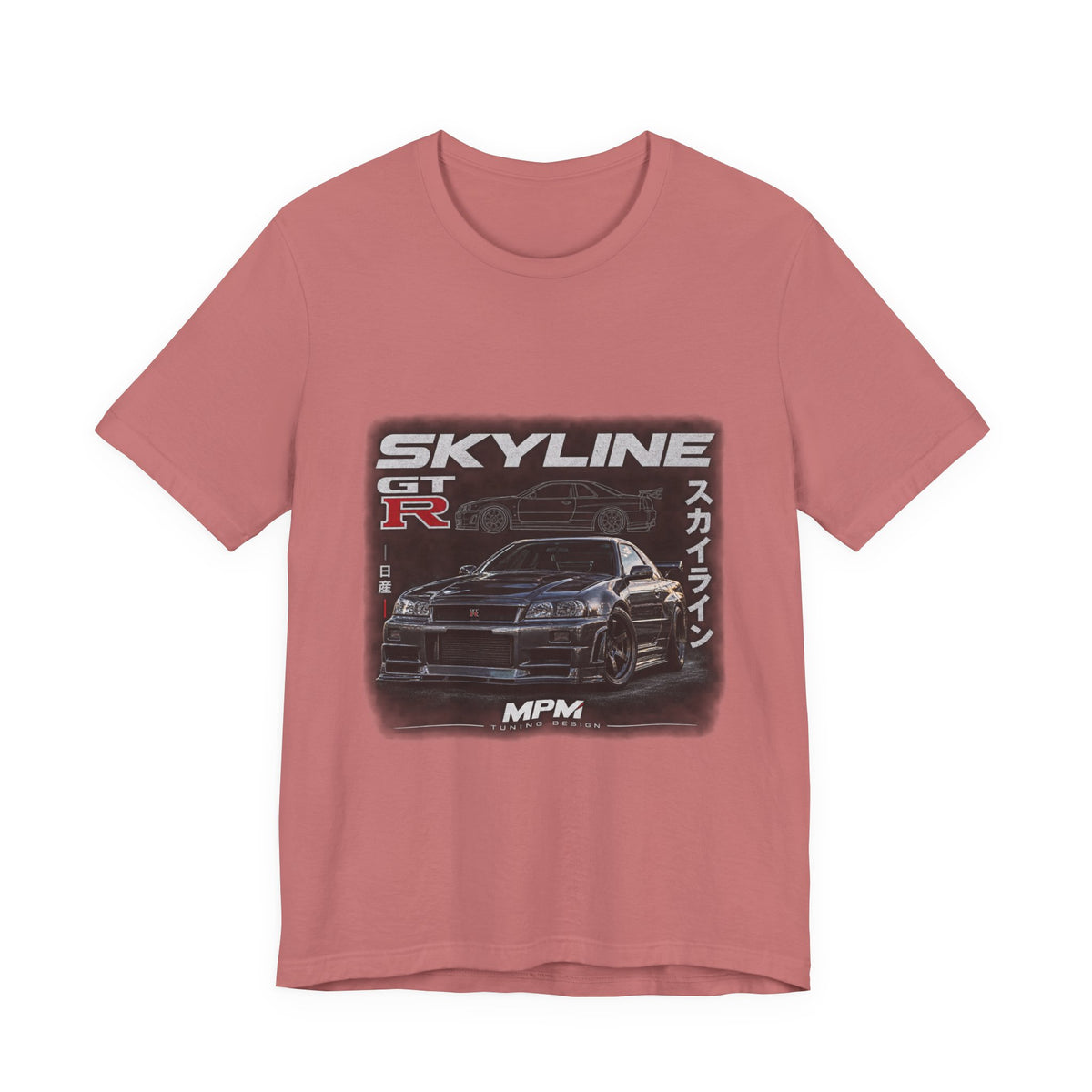 Skyline GT-R Tee — JDM Nissan Car Graphic T-Shirt