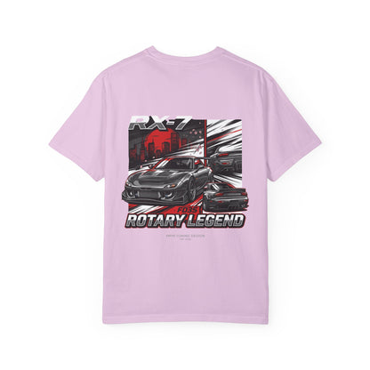 Mazda RX-7 Rotary Legend T-Shirt — JDM Sport Car Graphic Tee | MPM Tuning Design