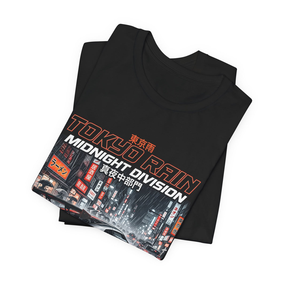 Tokyo Rain Car Graphic Tee