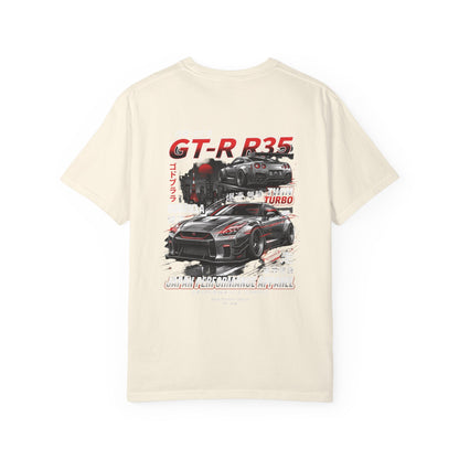 Nissan GT-R R35 T-Shirt — Japanese Skyline Racing Graphic Tee | MPM Tuning Design
