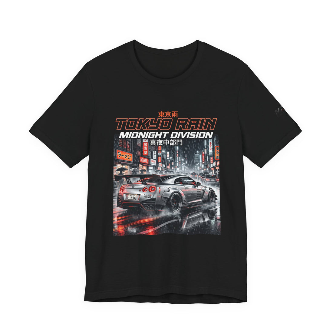 Tokyo Rain Car Graphic Tee
