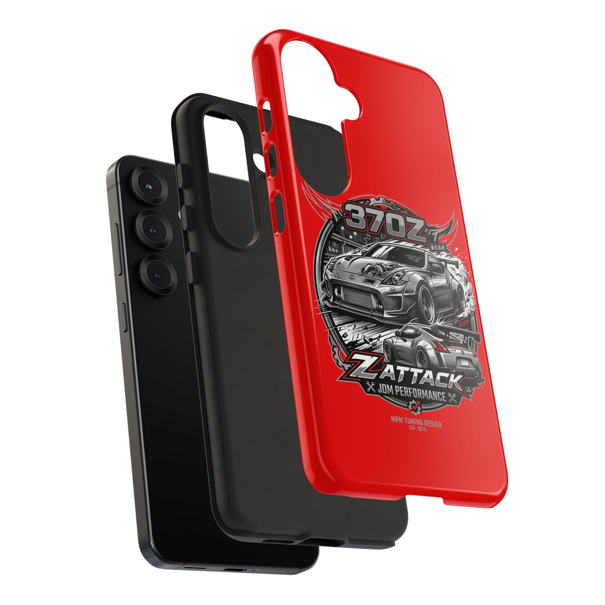Nissan 370Z Z Attack Racing Phone Case — JDM Performance Sports Car Design | MPM Tuning Design