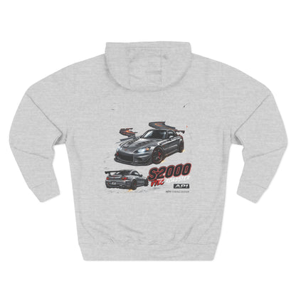 Honda S2000 Racing Hoodie — JDM Sports Car Graphic Fleece | MPM Tuning Design
