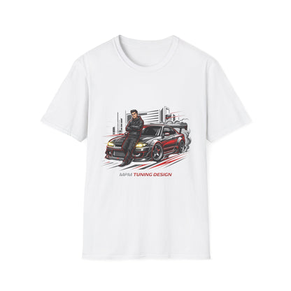 Car T-Shirt — Street Racing Crew Tee with Tuning Design Graphic | MPM Tuning Design