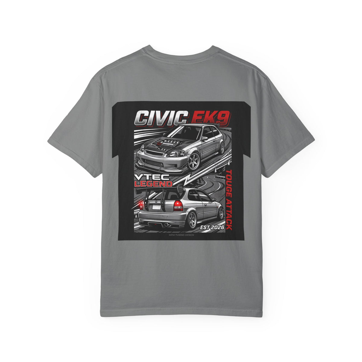 Honda Civic EK9 VTEC Legend T-Shirt — JDM Performance Racing Tee | MPM Tuning Design