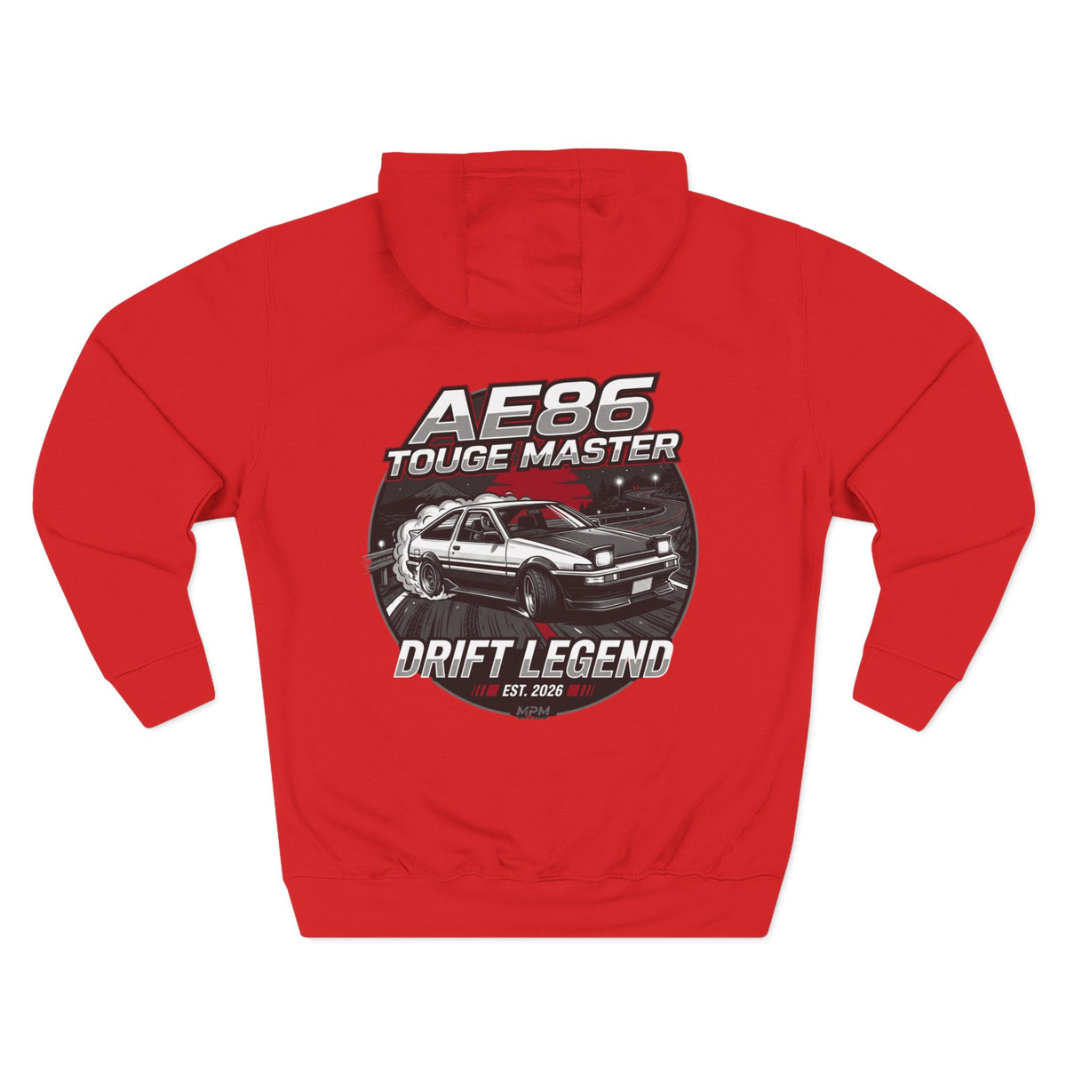 MPM Automotive Fleece Hoodie — Premium Lane Seven Car Culture Pullover | MPM Tuning Design