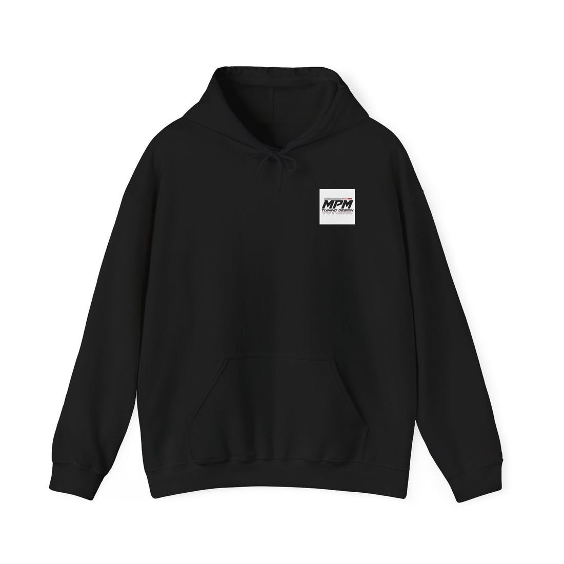 Car Parts Hoodie — Stacked Wheels &amp; Engine Graphic Sweatshirt | MPM Tuning Design