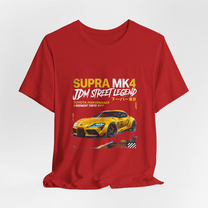 MPM Toyota Supra MK4 JDM Street Legend Graphic T-Shirt- Edition