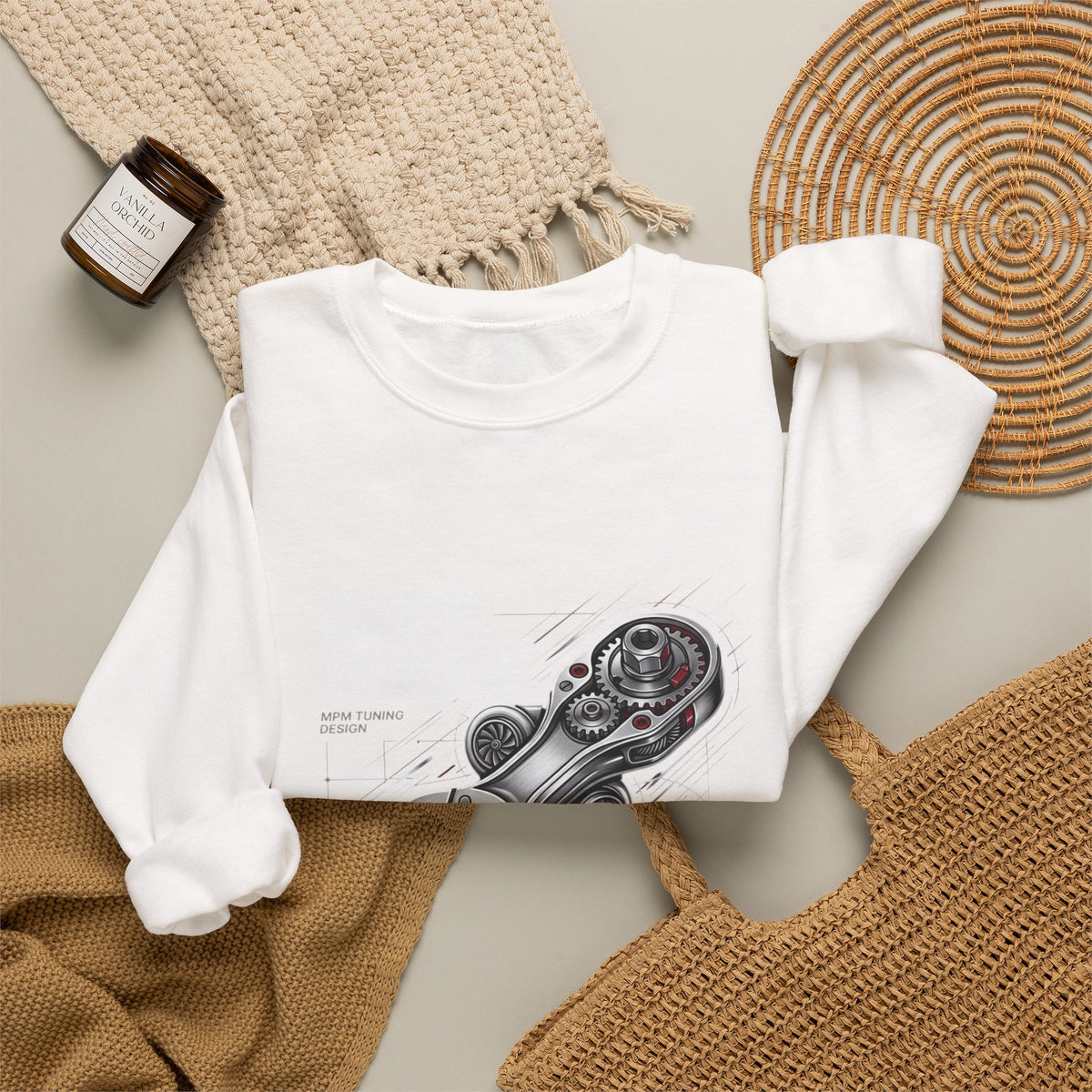 MPM Retro Game Controller Crewneck Sweatshirt – Vintage Gaming Edition