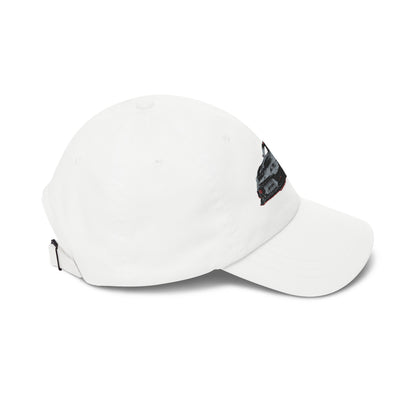 Racing Car Embroidered Dad Cap — Sporty Drift Car Baseball Hat | MPM Tuning Design