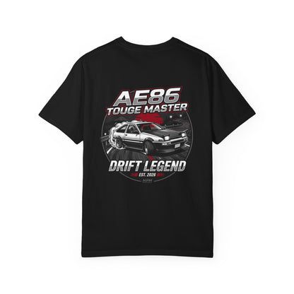 Toyota AE86 Touge Master T-Shirt — Drift Legend JDM Racing Tee | MPM Tuning Design