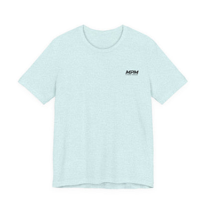 Silver Sports Car Skyline Graphic T-Shirt – MPM Tuning Design