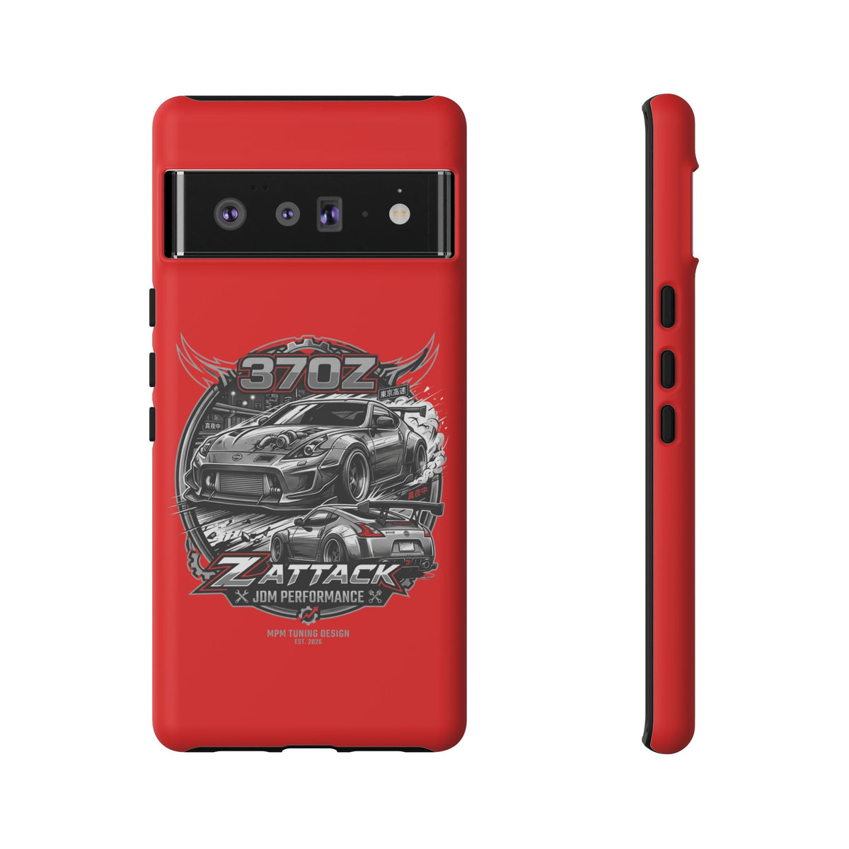 Nissan 370Z Z Attack Racing Phone Case — JDM Performance Sports Car Design | MPM Tuning Design