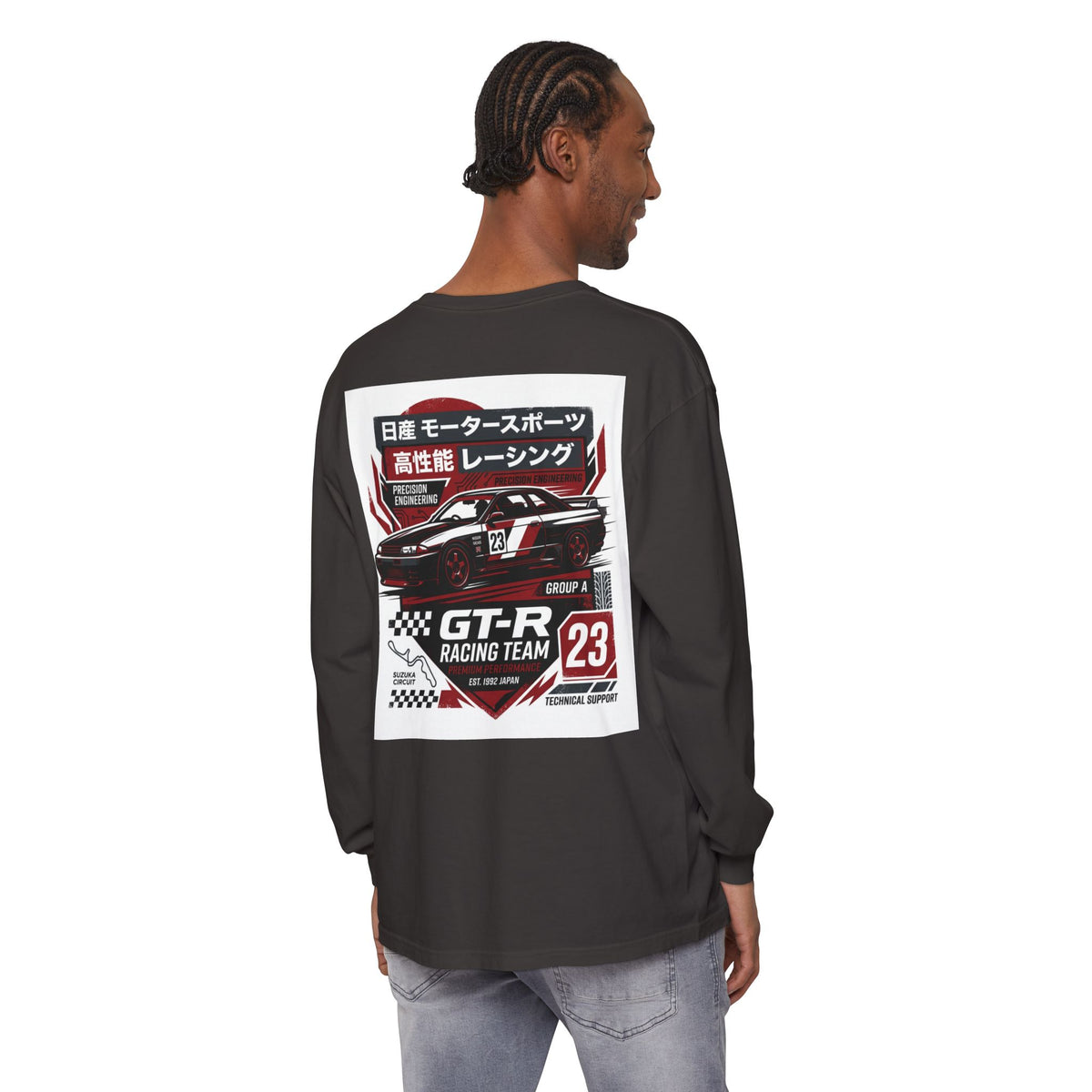Racing GT-R Long Sleeve Tee — JDM Motorsport Graphic | MPM Tuning Design