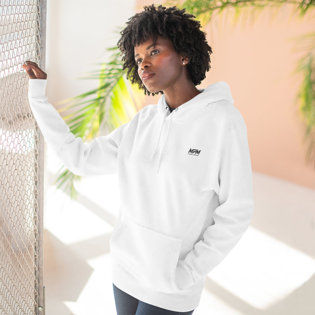 Fuji Midnight Hoodie — Night Racer Graphic Fleece Pullover