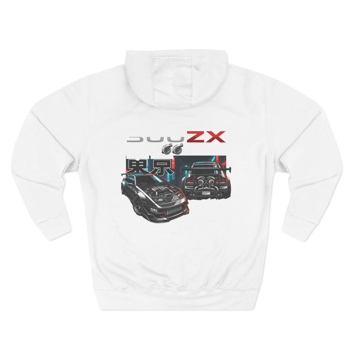 Datsun 300ZX Racing Hoodie — Retro JDM Car Graphic Fleece | MPM Tuning Design
