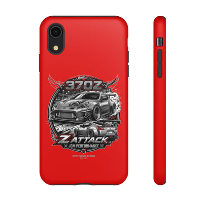 Nissan 370Z Z Attack Racing Phone Case — JDM Performance Sports Car Design | MPM Tuning Design