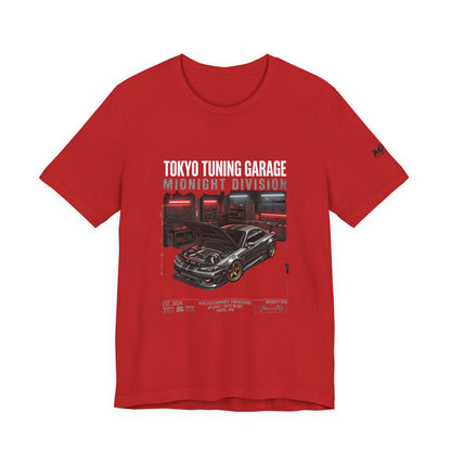 Midnight Division Tee — Retro Racing Graphic T-Shirt
