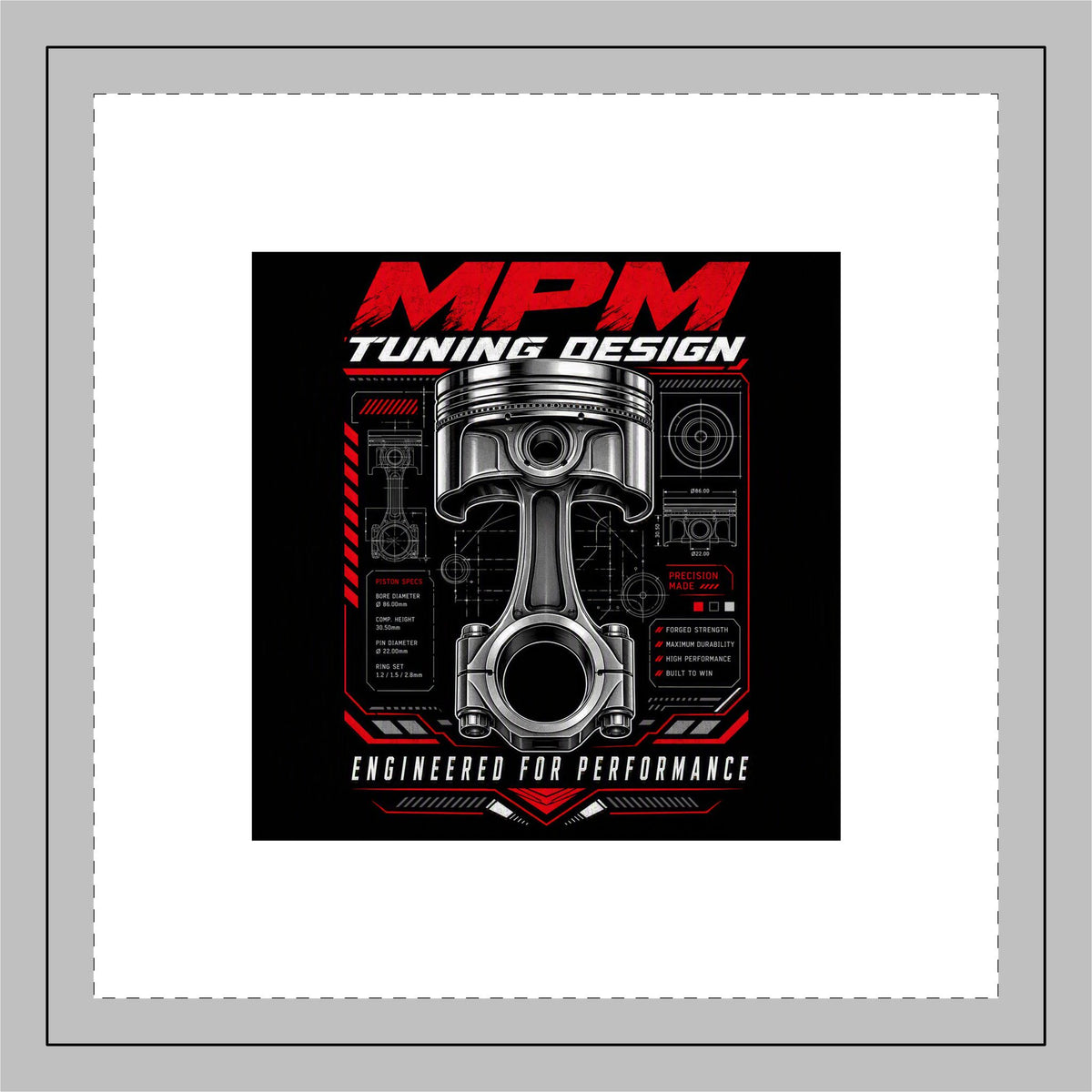 Keep It Manual Pillowcase — Stick Shift Gearbox Art Pillow Cover | MPM Tuning Design