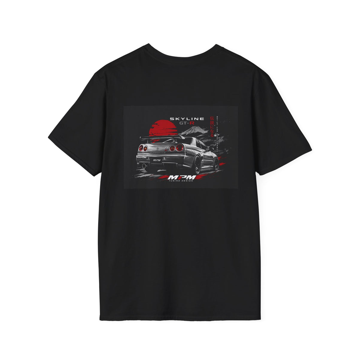 Turbocharger Engine T-Shirt — Motorsport Turbo Graphic Tee | MPM Tuning Design