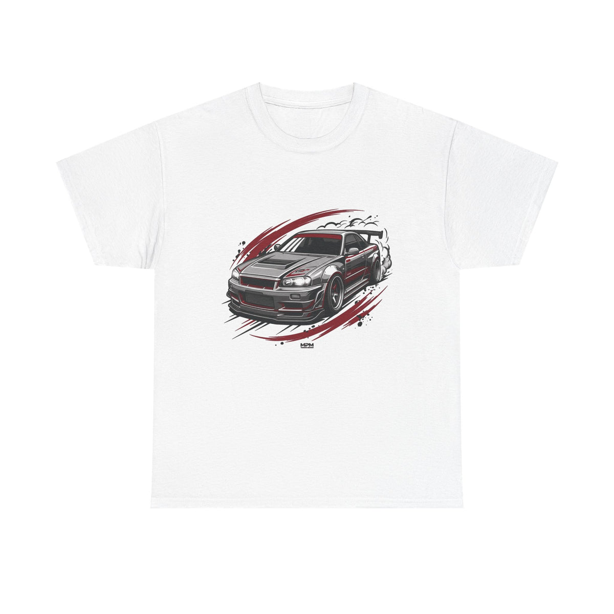 Car Graphic T-Shirt — Sporty Muscle Car JDM Illustration Tee | MPM Tuning Design