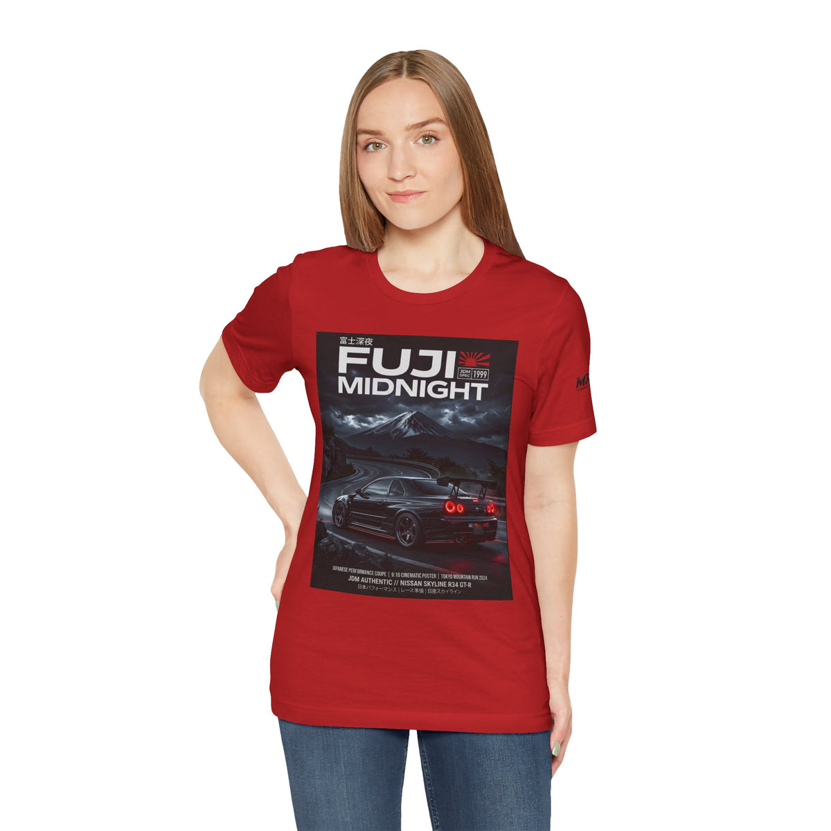 Fuji Midnight Night Racing Graphic T-Shirt – MPM Tuning Design