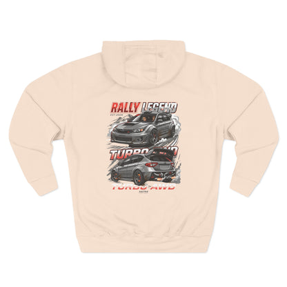 Rally Turbo Hoodie — Racing Car Graphic Fleece Pullover | MPM Tuning Design