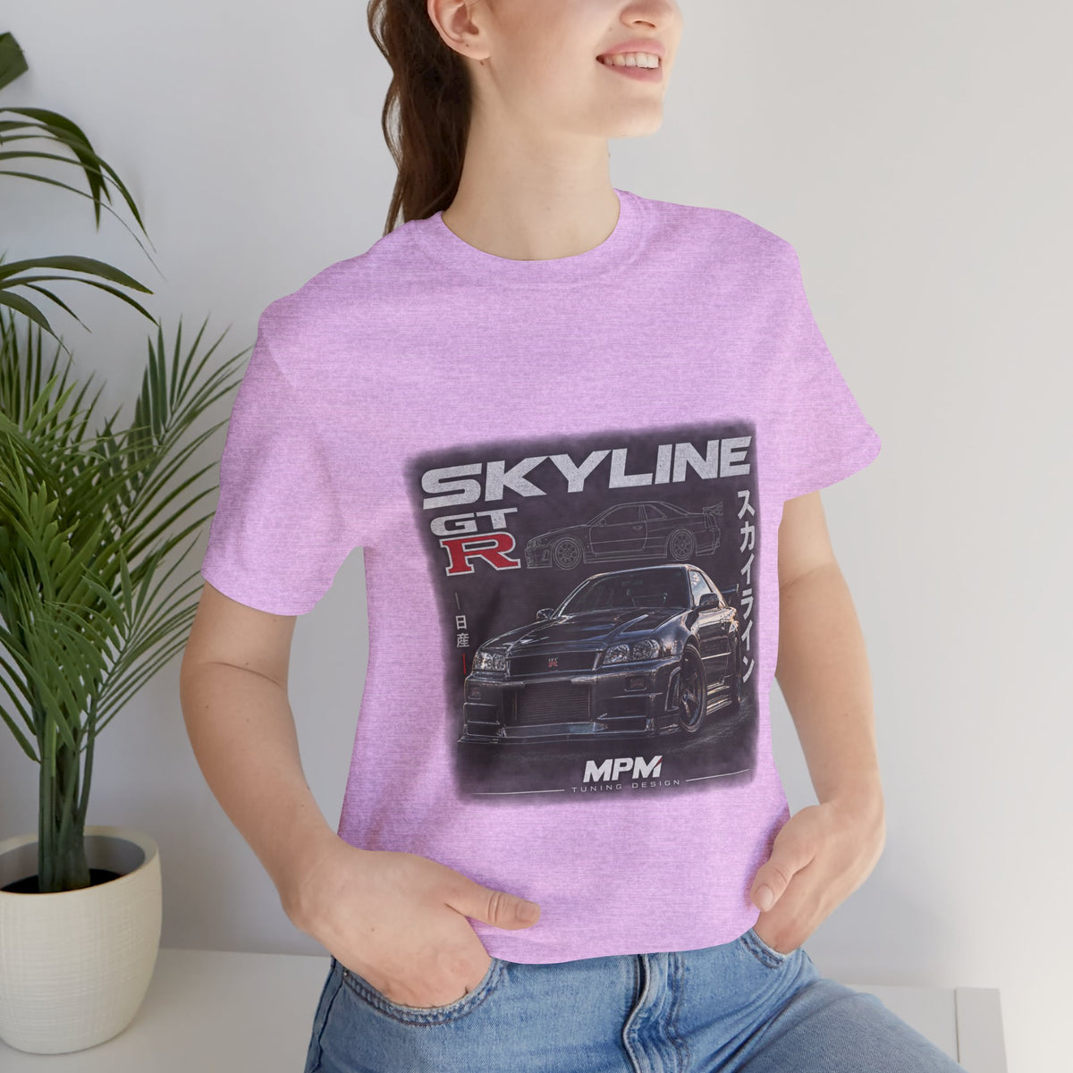 Skyline GT-R Tee — JDM Nissan Car Graphic T-Shirt