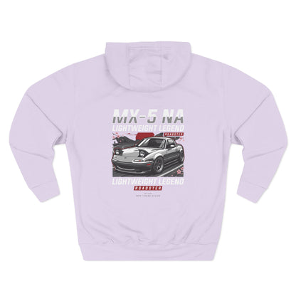 Mazda Miata Racing Hoodie — Retro Sports Car Graphic Fleece | MPM Tuning Design