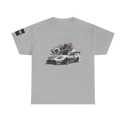 Sports Coupe Racing Car Graphic Tee — Speed Engine Design | MPM Tuning Design