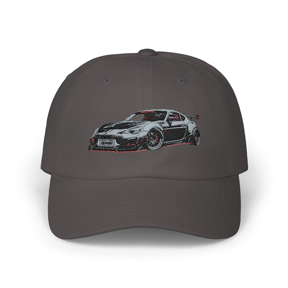 Racing Car Embroidered Dad Cap — Sporty Drift Car Baseball Hat | MPM Tuning Design