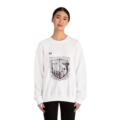Mechanic Tools Shield Crewneck Sweatshirt | MPM Tuning Design